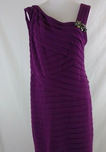 Calvin Klein elegant purple dress size XL
